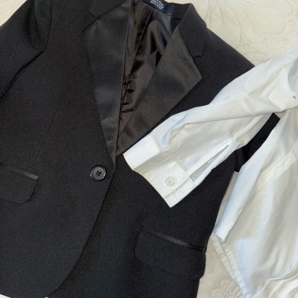 Nautica Black and White Kids Matching Set - Picture 2 of 3